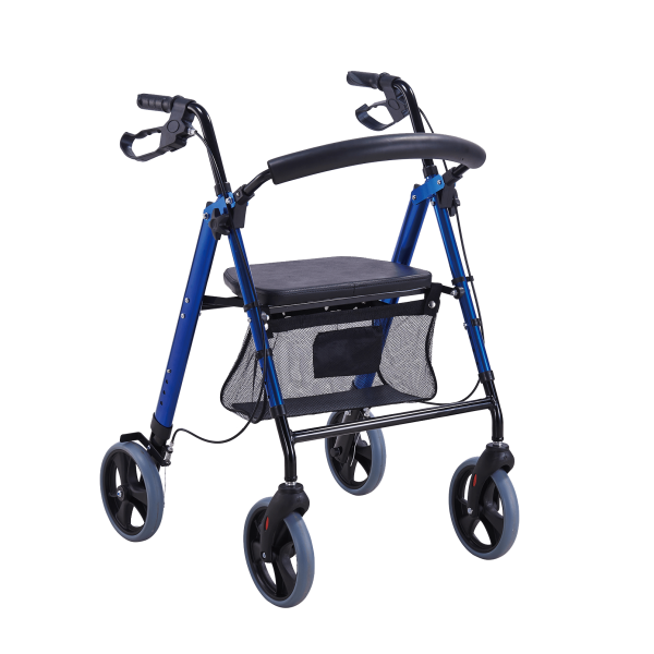 ANDADERA CON 4 RUEDAS, FRENO Y ASIENTO WELFARE