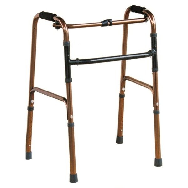 ANDADERA DE ALUMINIO PLEGABLE BRONCE WELFARE