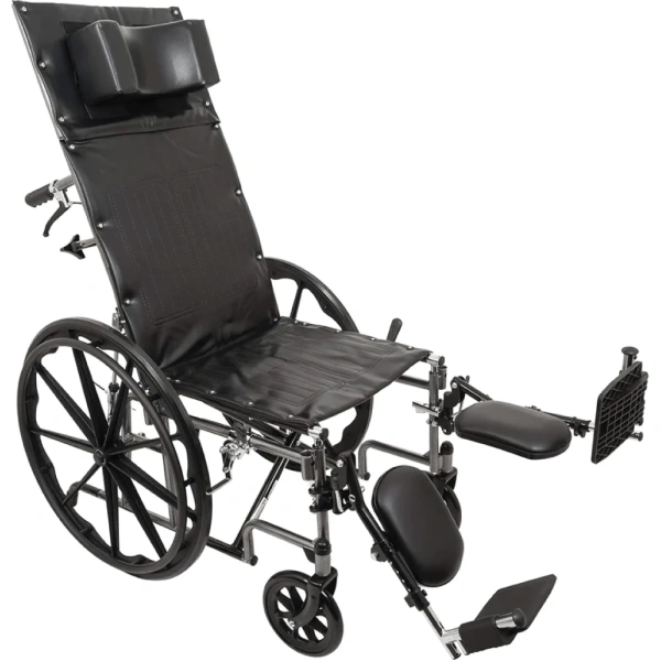 SILLA DE RUEDAS FULL ORTOPEDICA 18", LONA WELFARE