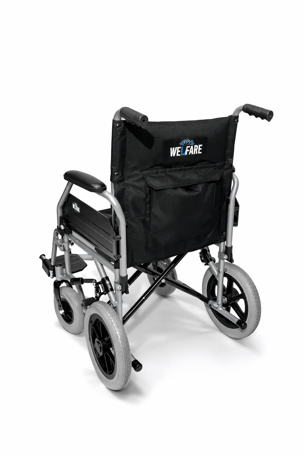 SILLA DE RUEDAS PARA TRANSPORTE DE PACIENTES DE 19" LONA - Imagen 7