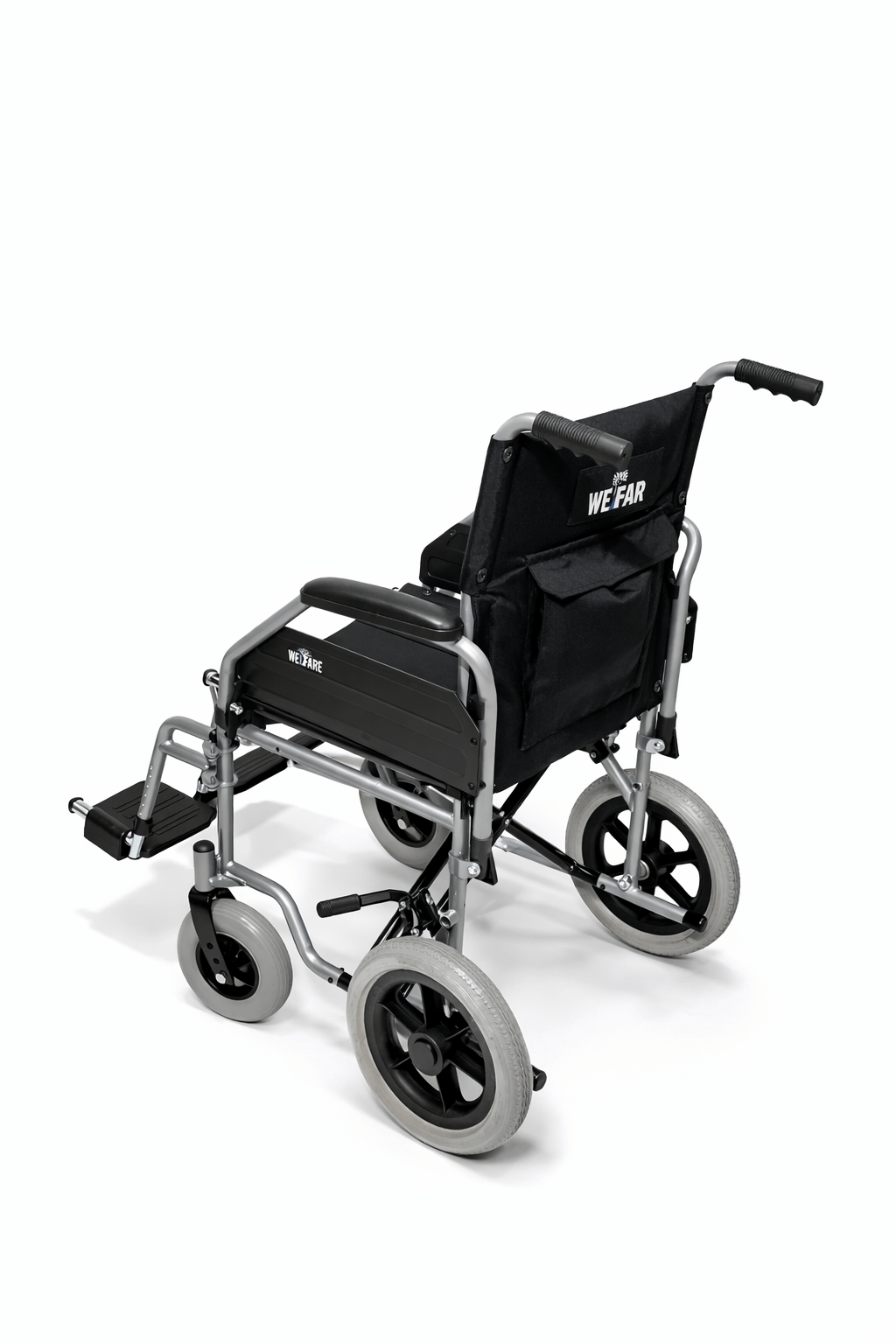 SILLA DE RUEDAS PARA TRANSPORTE DE PACIENTES DE 19" LONA - Imagen 6