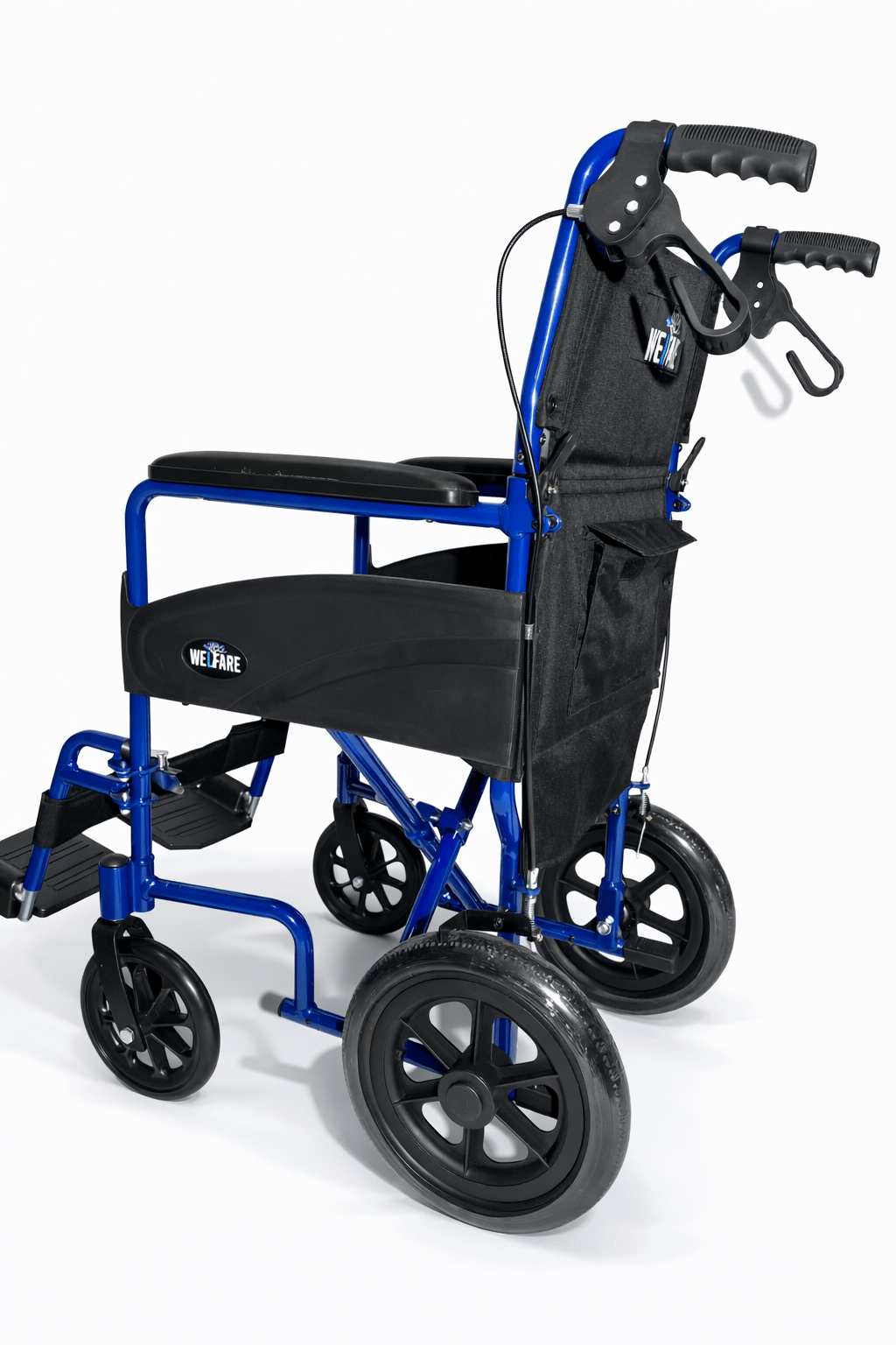 SILLA DE RUEDAS PARA TRANSPORTE DE PACIENTES DE 18" - Imagen 6