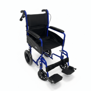 SILLA DE RUEDAS PARA TRANSPORTE DE PACIENTES DE 18"
