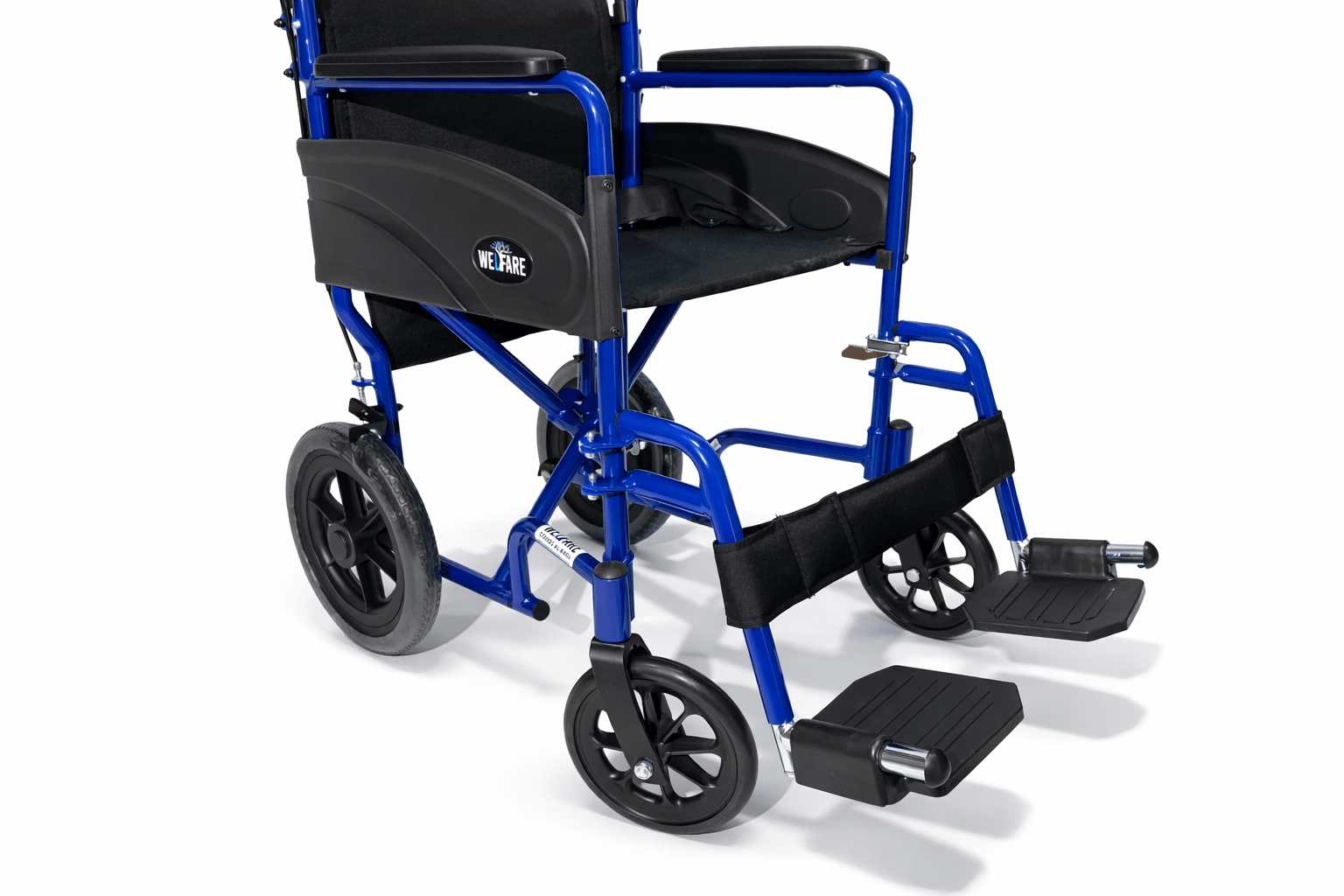 SILLA DE RUEDAS PARA TRANSPORTE DE PACIENTES DE 18" - Imagen 2