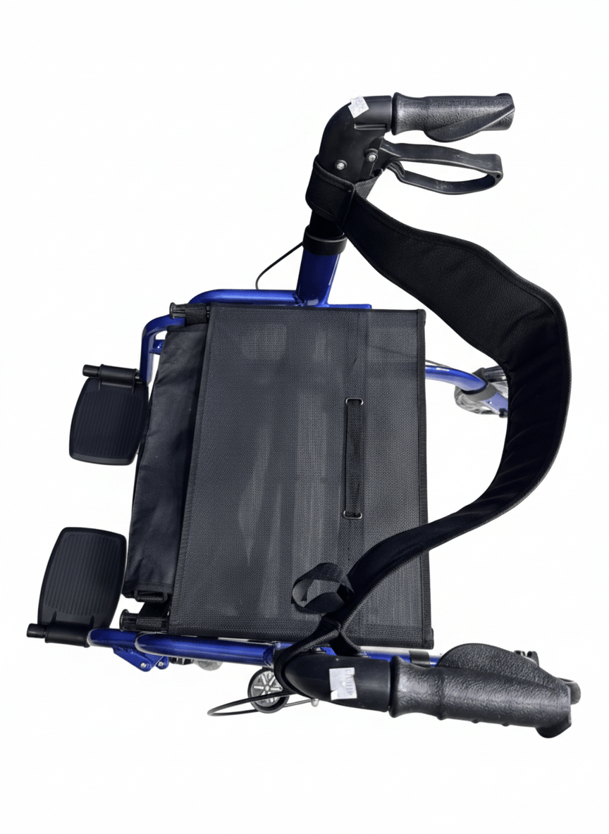 ANDADERA CON 4 RUEDAS, ASIENTO, DESCANSAPIES - Imagen 8